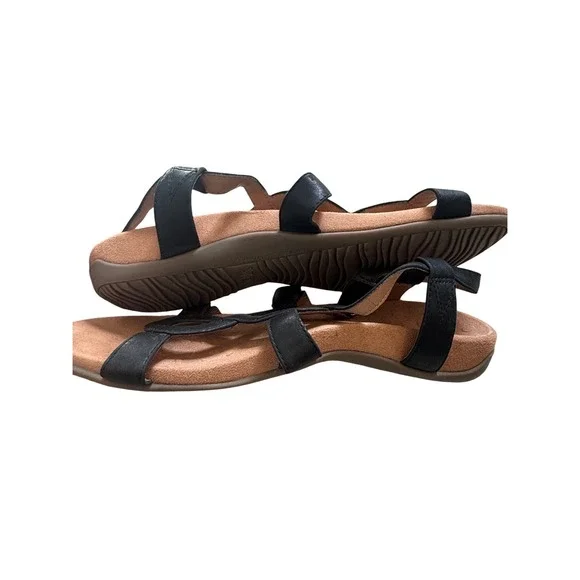 Vionic Jodie Black Infinity Sandals Size 11 - Podiatrist-Designed Light Wear ✨ - Picture 5 of 12